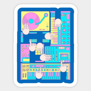 Music producer Electronic musician Beatmaker Sticker